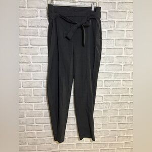 Dynamite Charcoal Tie-Waist Trousers, dress pants size 12